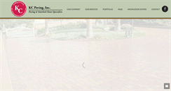 Desktop Screenshot of kcpaving.com